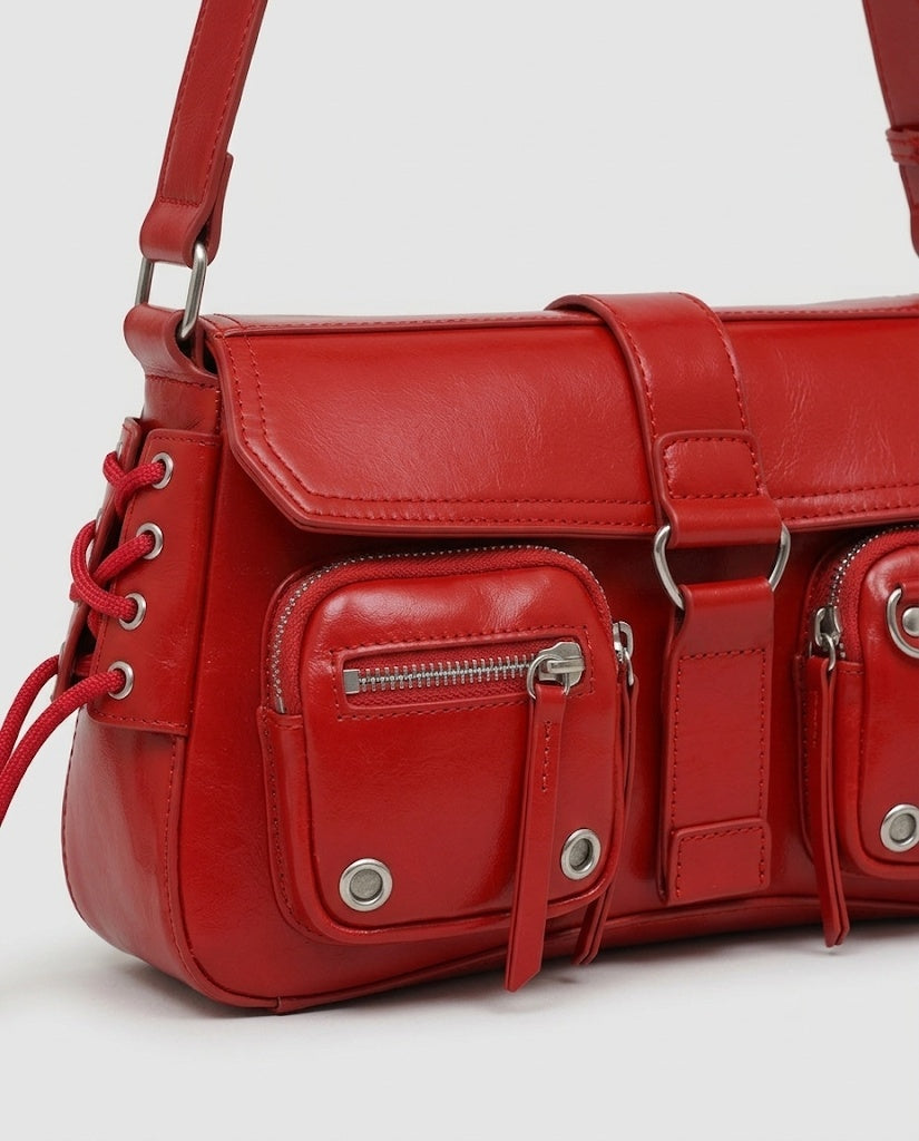 Maison Loria The Mathilde Crossbody in Red
