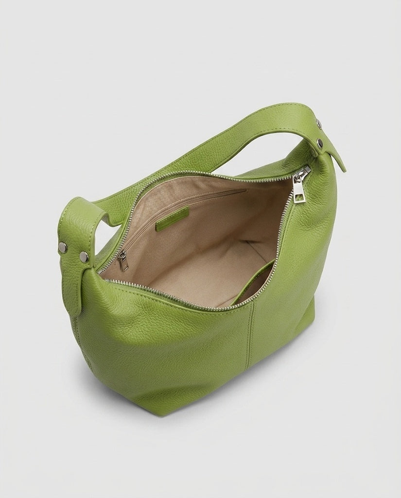 Maison Loria The Mélanie Shoulder Bag in Light Green