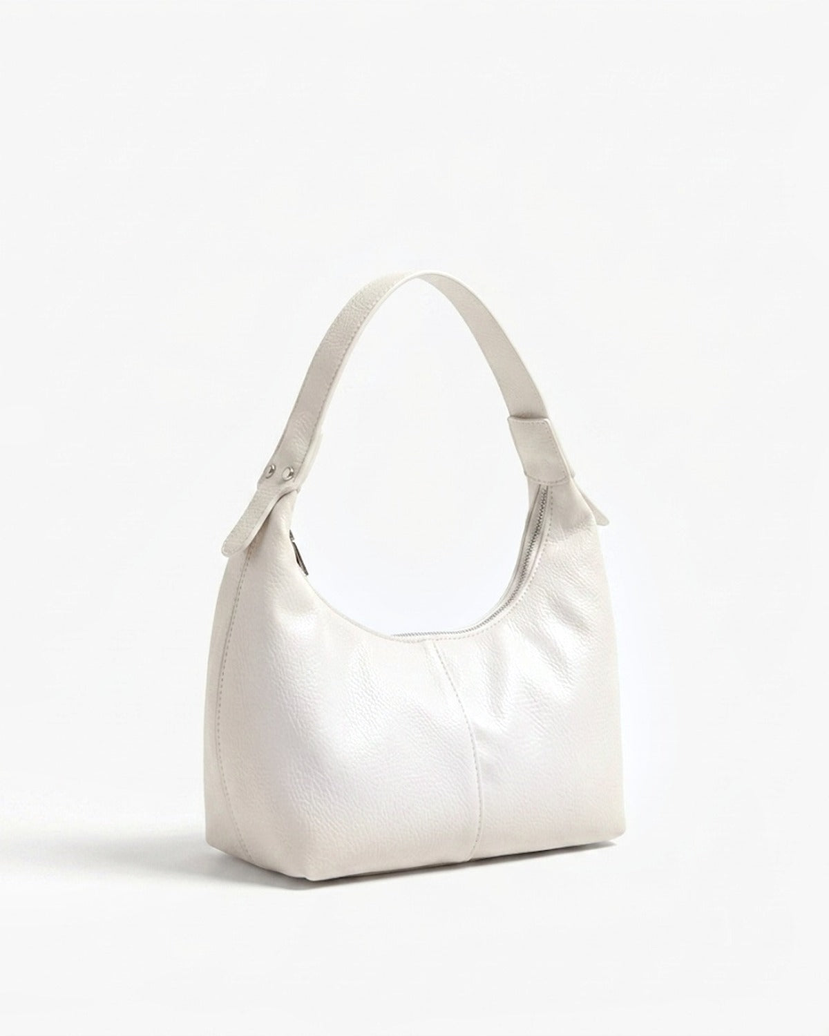 Maison Loria The Mélanie Shoulder Bag in White