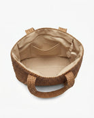 Maison Loria The Ninon Straw Tote in Brown