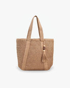 Maison Loria The Ninon Straw Tote in Brown