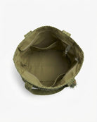Maison Loria The Ninon Straw Tote in Olive Green