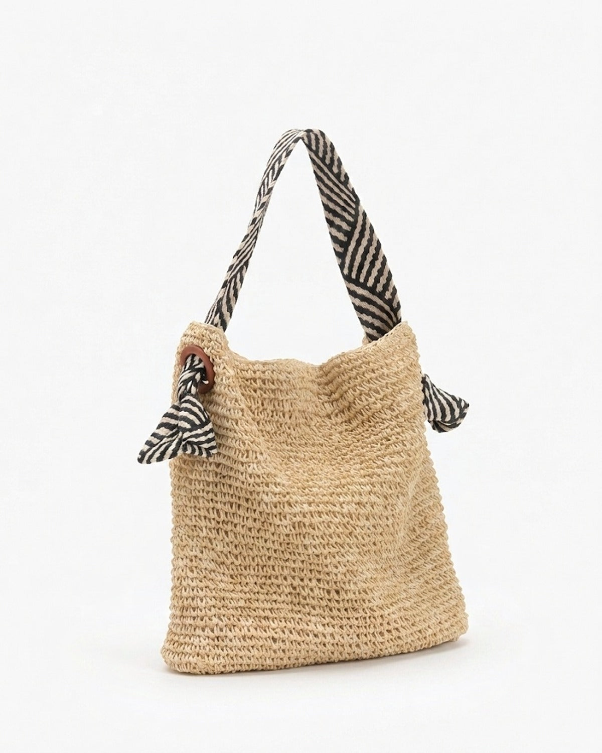 Maison Loria The Oriane Shoulder Bag in Beige