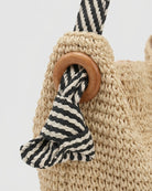 Maison Loria The Oriane Shoulder Bag in Beige