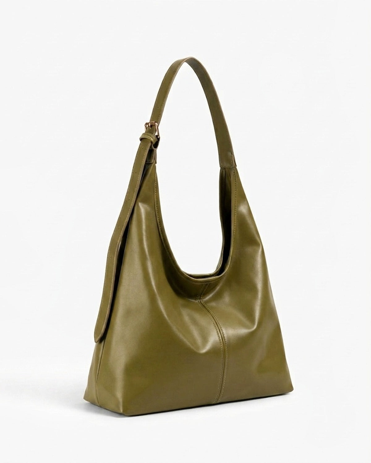 Maison Loria The Pauline Hobo in Olive green