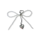 Maison Loria Pearl Bow Bag Charm