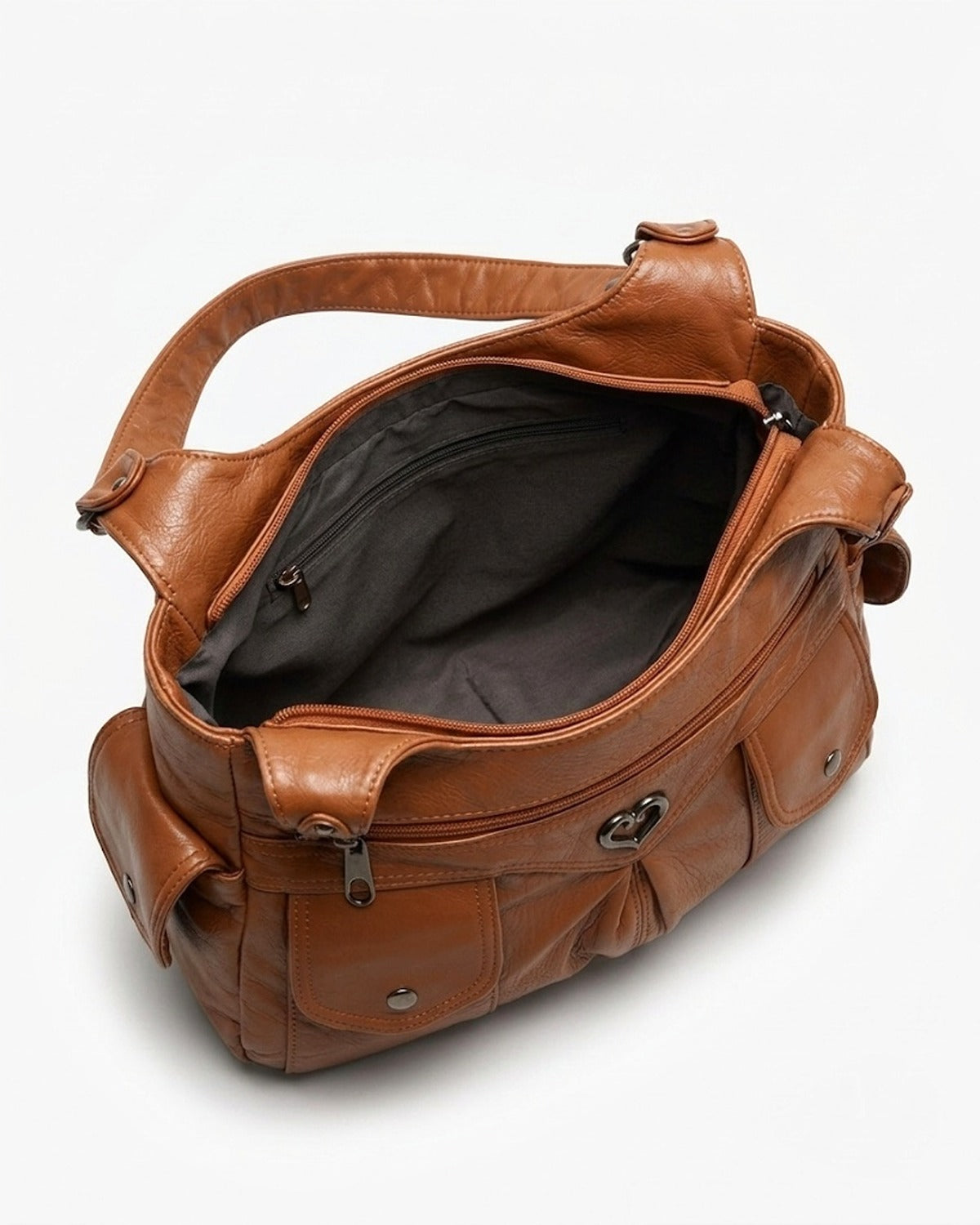 Maison Loria The Sabine Shoulder Bag in Brown