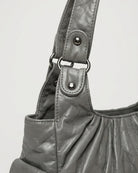 Maison Loria The Sabine Shoulder Bag in Gray