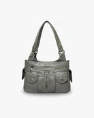 Maison Loria The Sabine Shoulder Bag in Gray