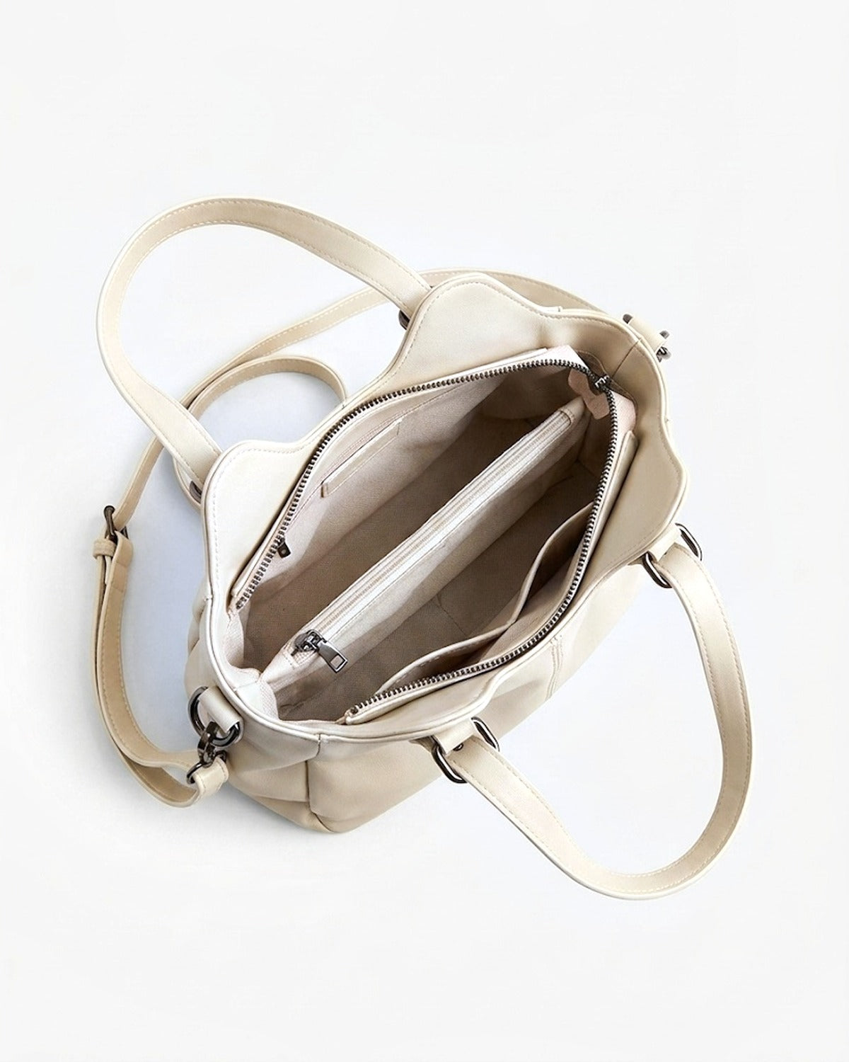 Maison Loria The Séraphine Shoulder Bag in Beige