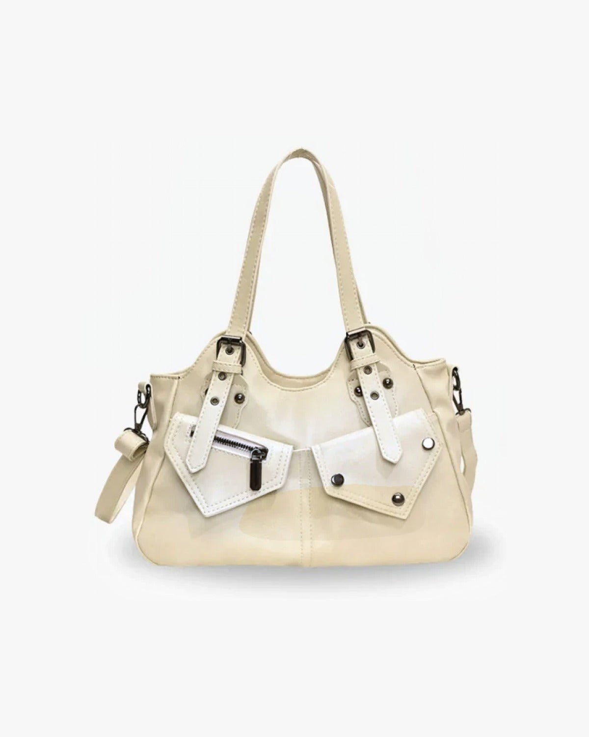 Maison Loria The Séraphine Shoulder Bag in Beige