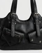 Maison Loria The Séraphine Shoulder Bag in Black