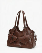 Maison Loria The Séraphine Shoulder Bag in Dark Brown