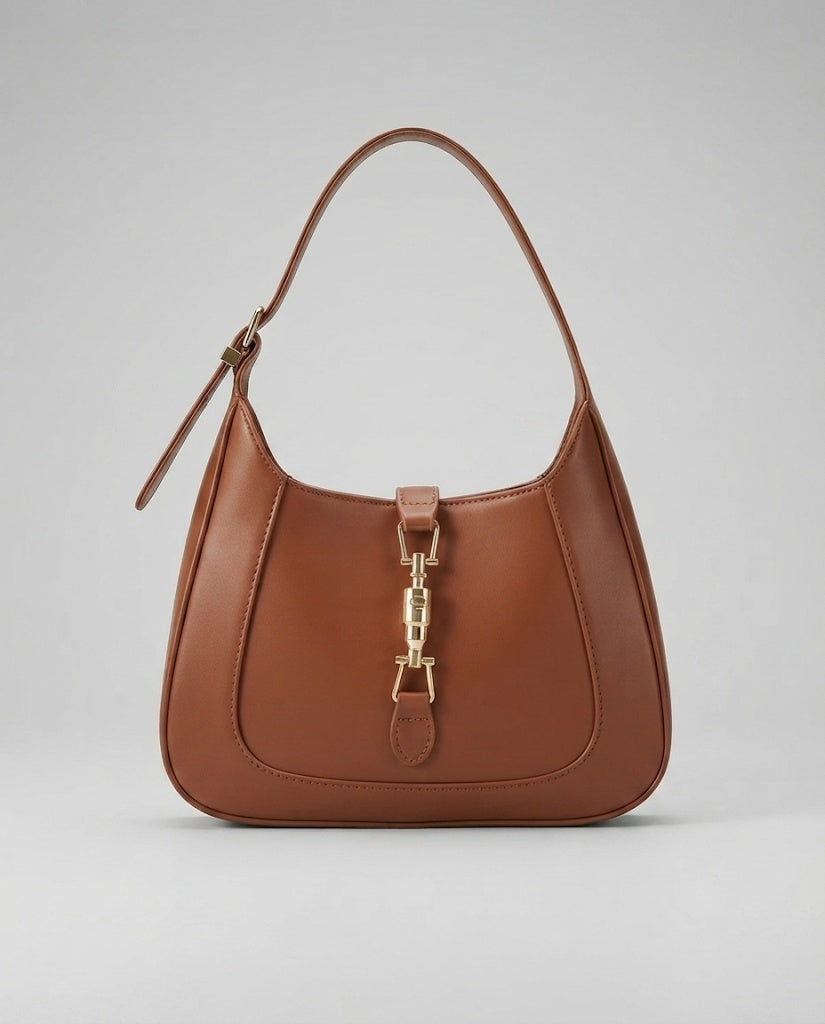 Maison Loria The Solène Shoulder Bag in Brown