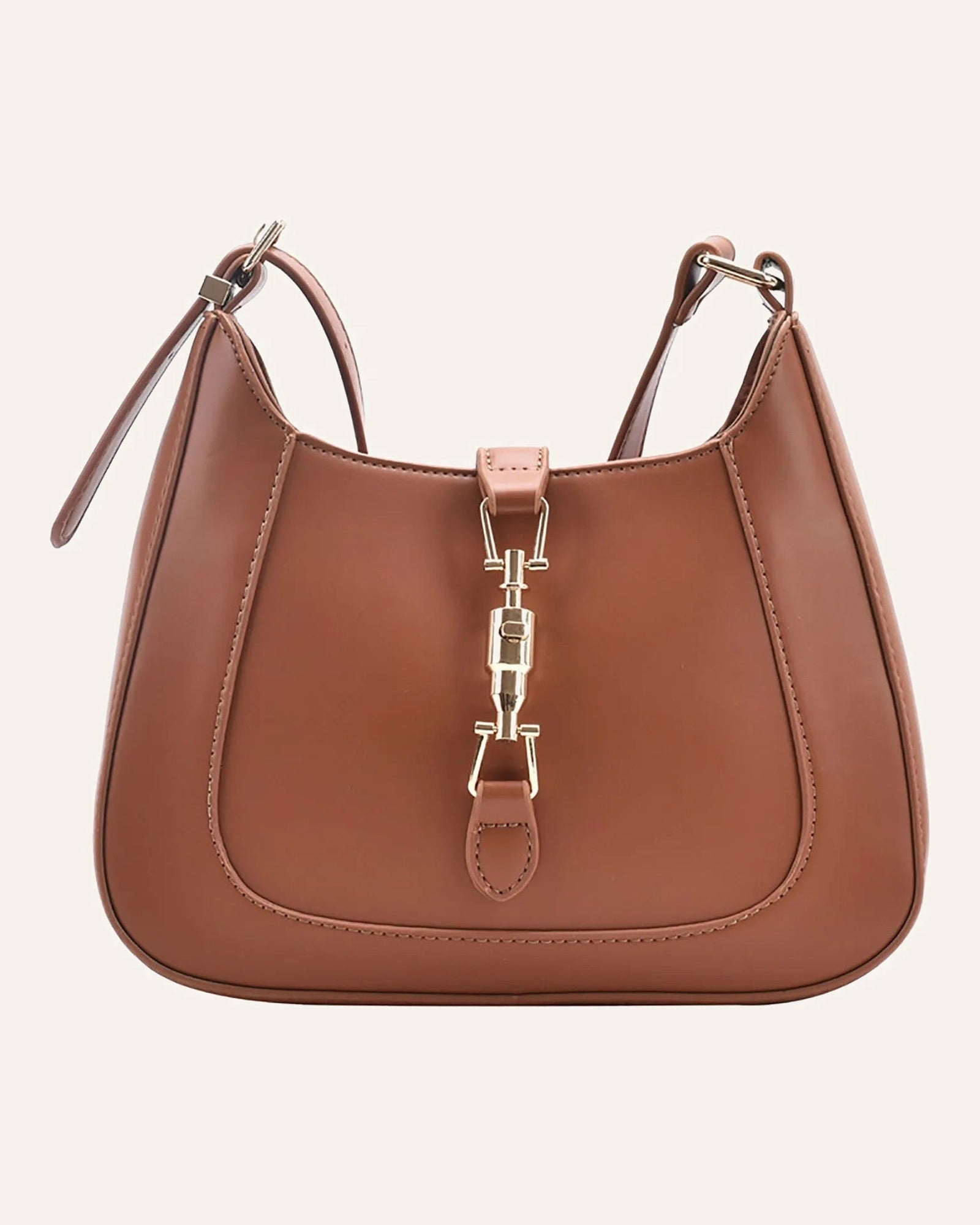 Maison Loria The Solène Shoulder Bag in Brown
