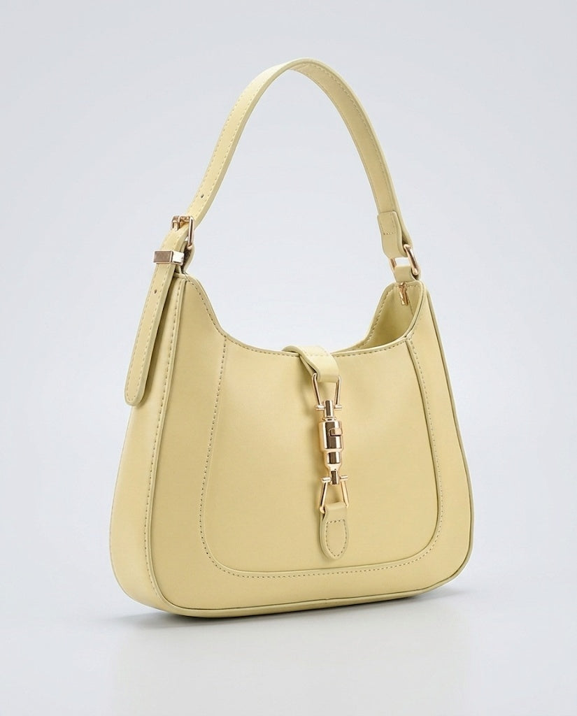 Maison Loria The Solène Shoulder Bag in Yellow