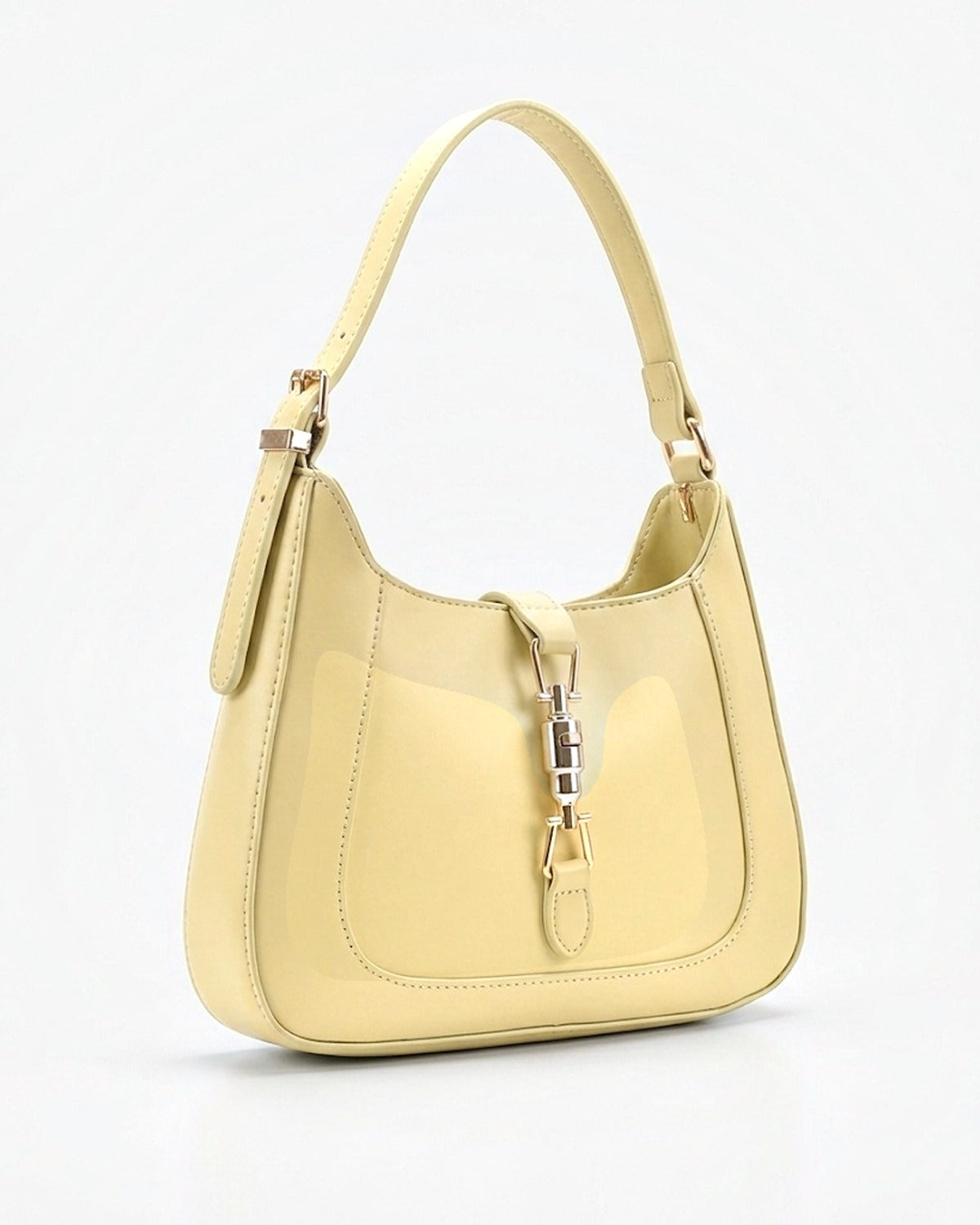 Maison Loria The Solène Shoulder Bag in Yellow