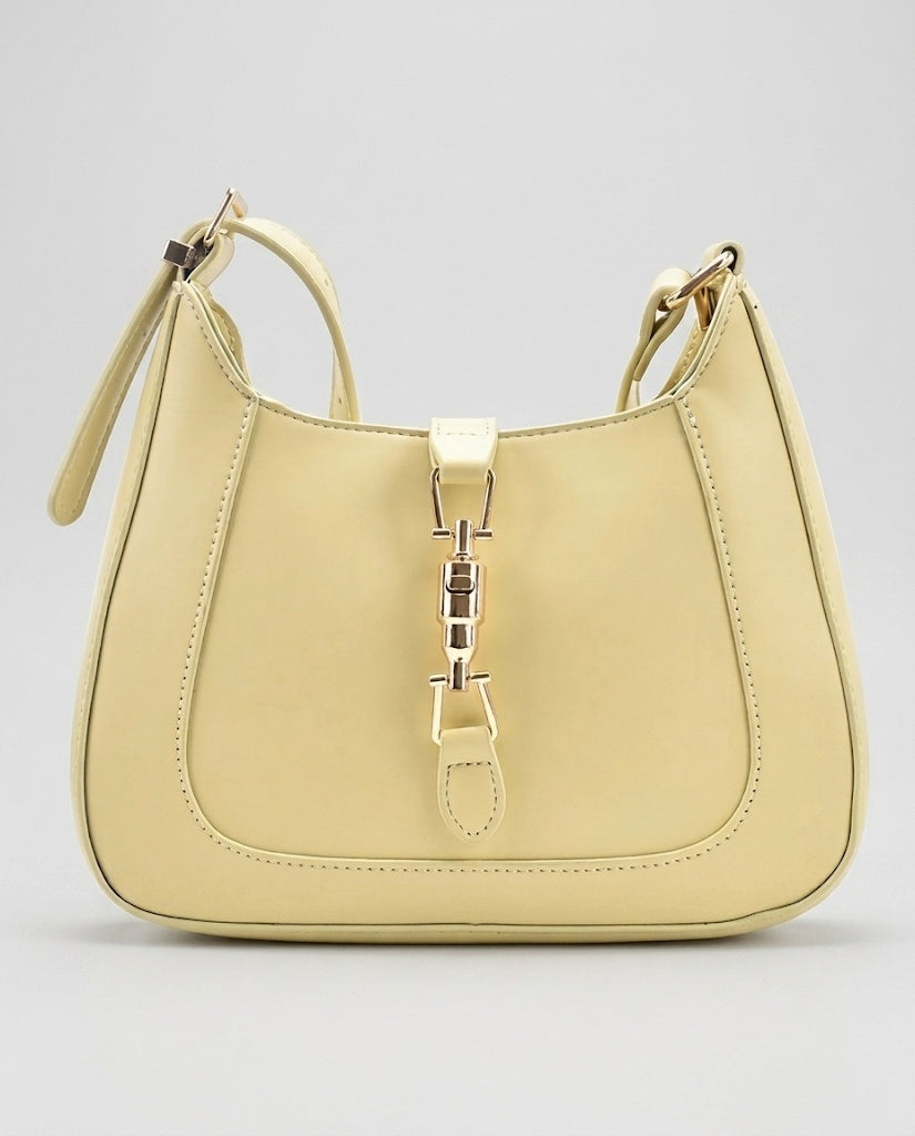Maison Loria The Solène Shoulder Bag in Yellow