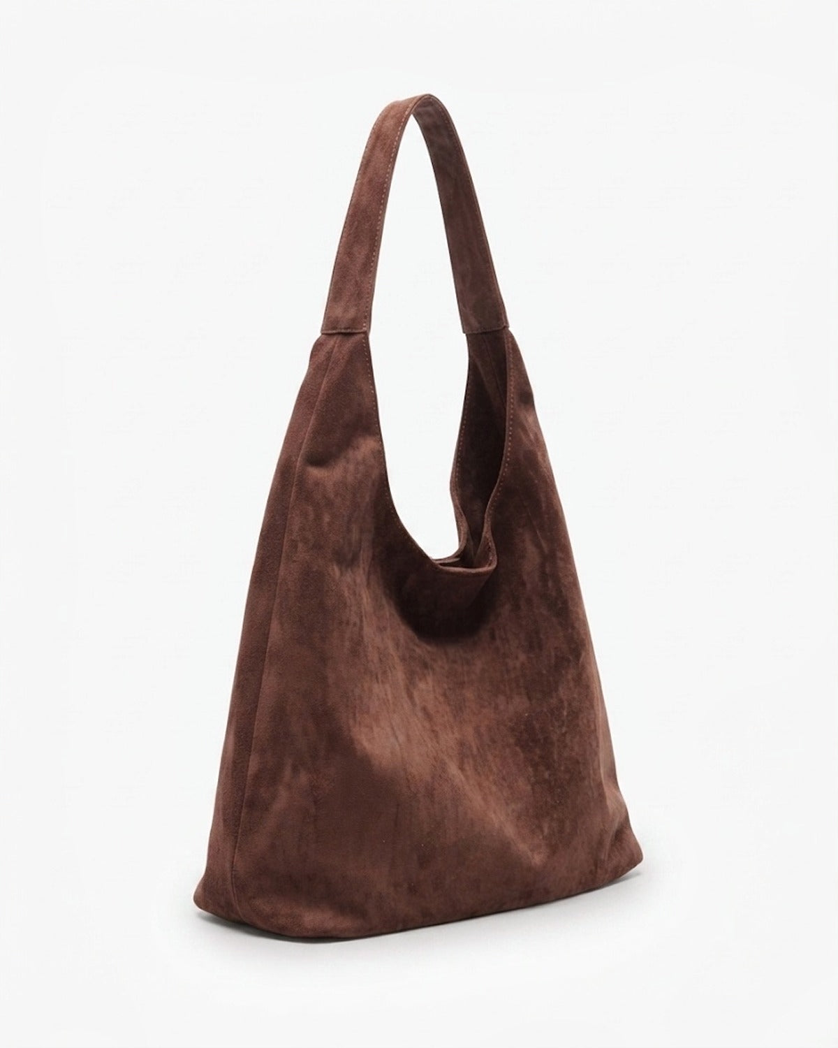 Maison Loria The Théodora Hobo in Chocolate