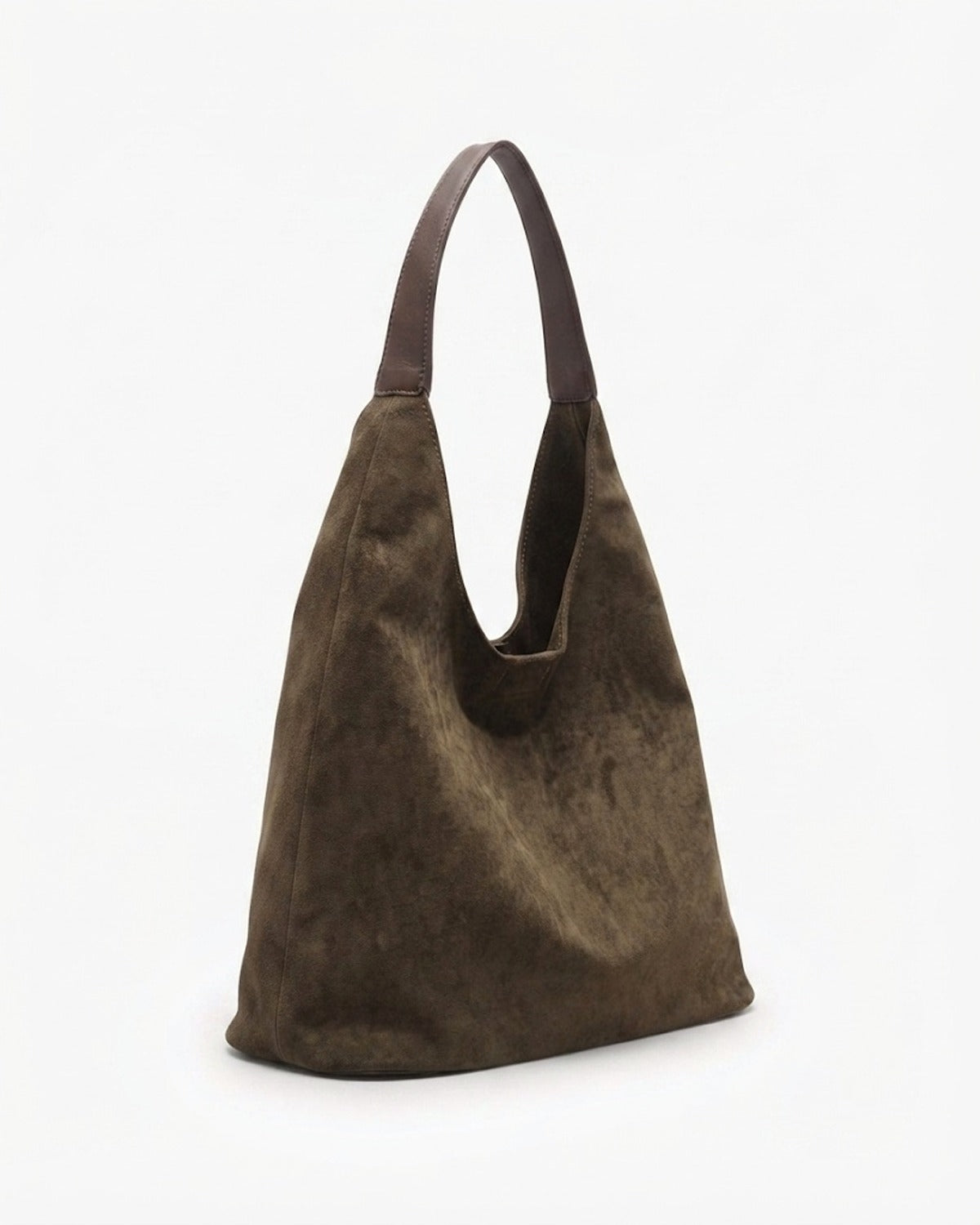 Maison Loria The Théodora Hobo in Olive Green