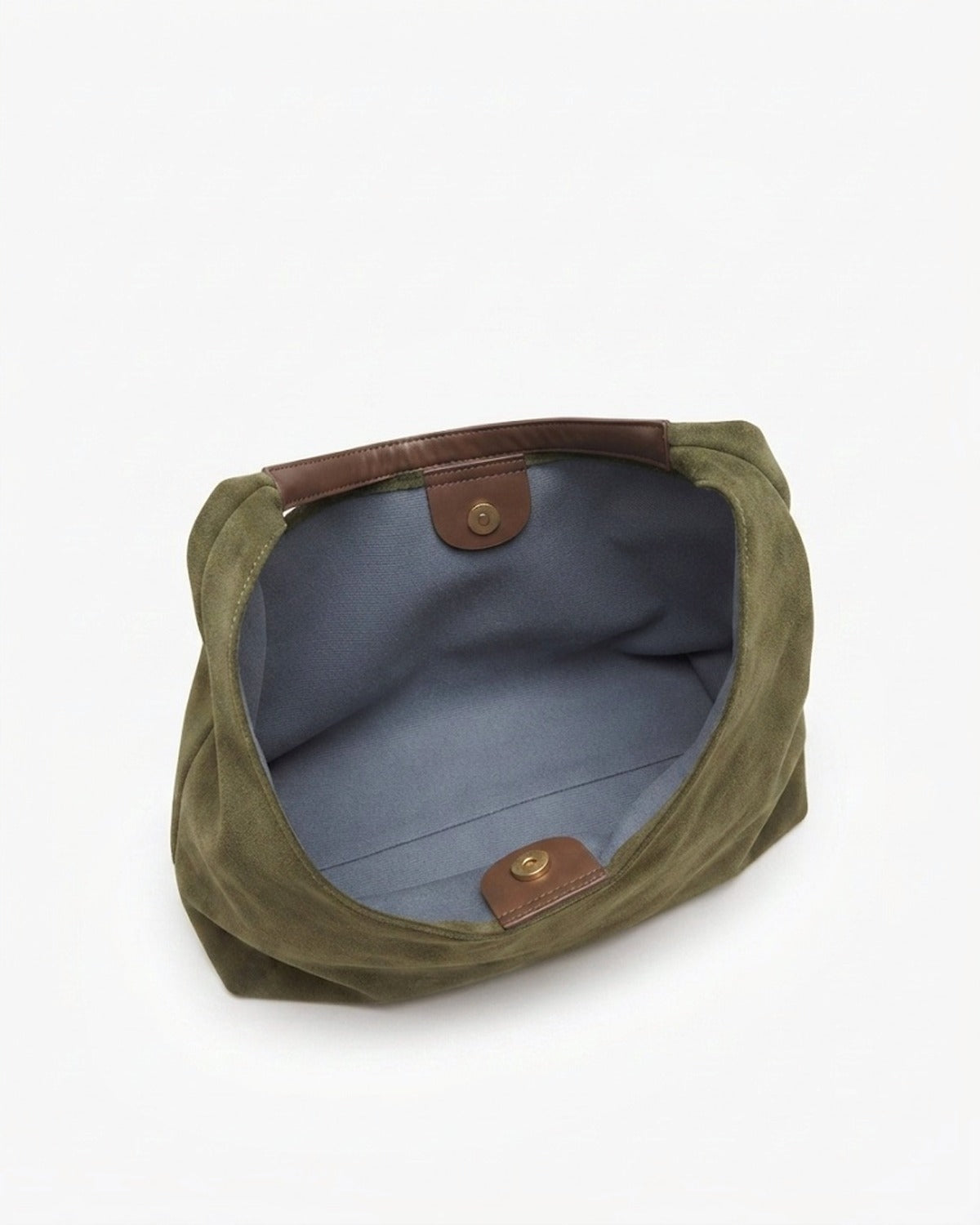 Maison Loria The Théodora Hobo in Olive Green