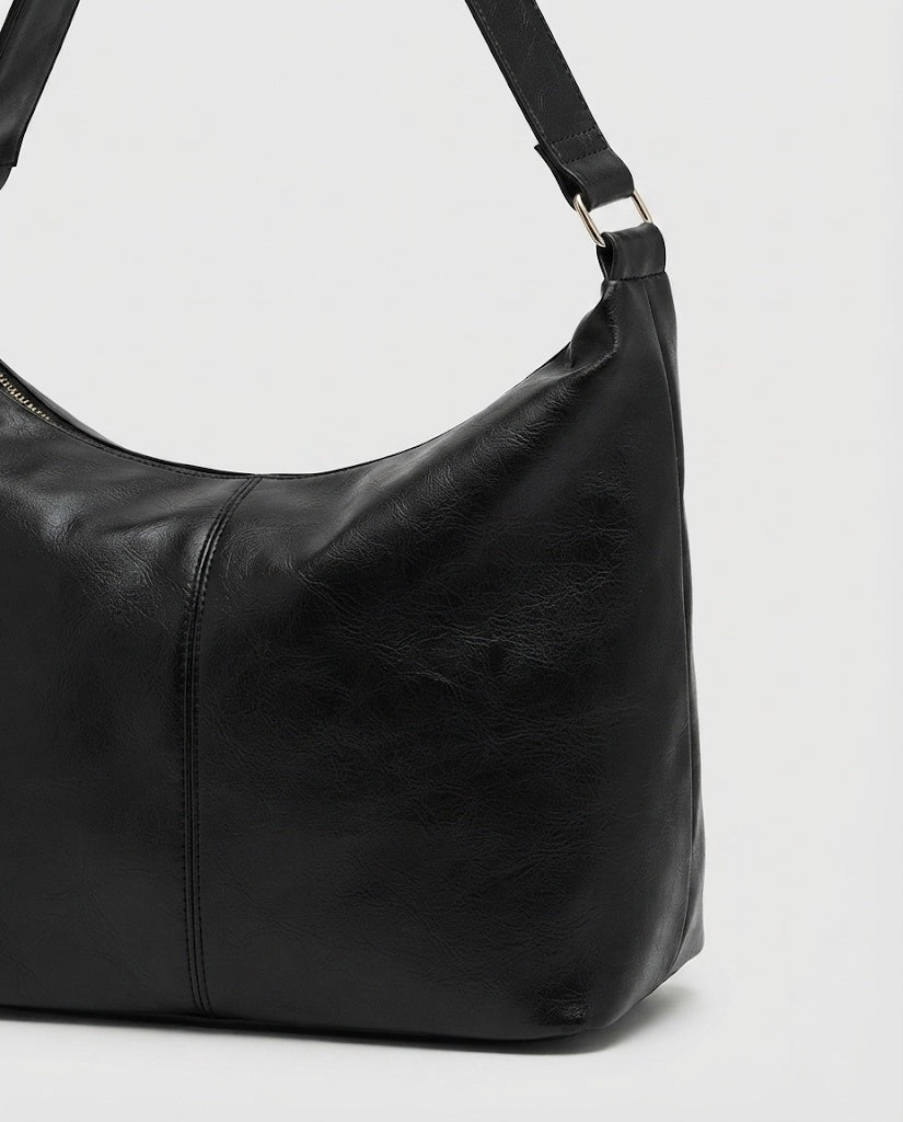Maison Loria The Valentine Shoulder Bag in Black